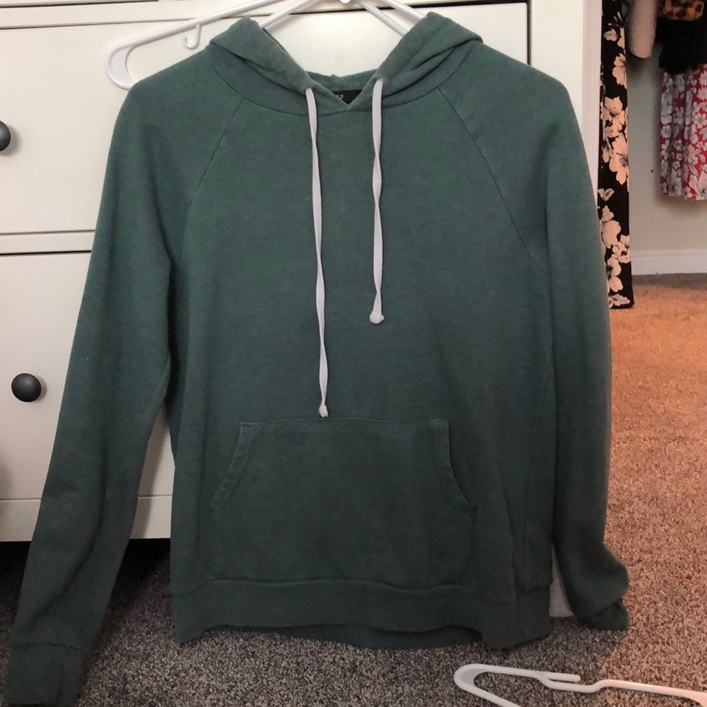 Forest green sweatshirt